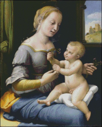 Ricamo completo artigianale