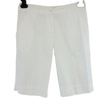 Bermuda Rosso35 bianco donna
