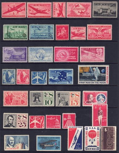 Collezione posta aerea - u.s.,