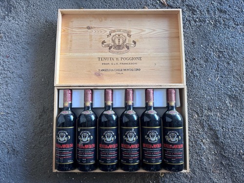 Cassa bottiglie brunello di - brunello,