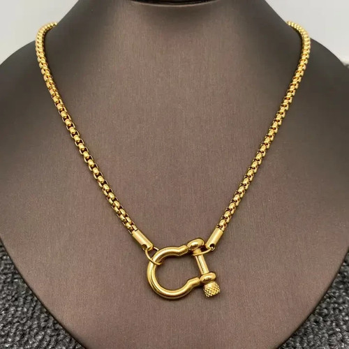 Collana catena cavo - e, manette