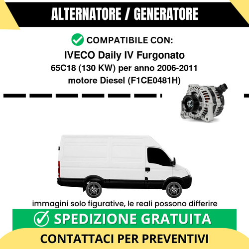 Alternatore iveco daily - alternatore,