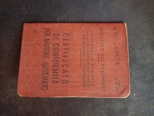 CERTIFICATO   DI   CONFORMITÀ  PER   MOTORE  AUSILIARIO   MOD.  LAMBRETTA