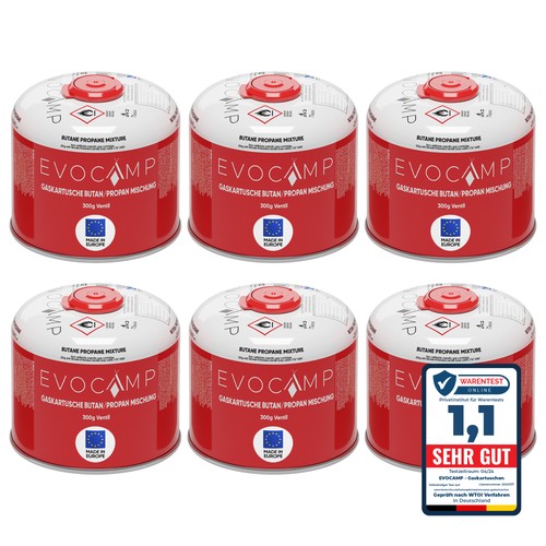 Evocamp cartuccia gas - 6x,