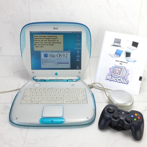 Apple ibook blueberry - apple,