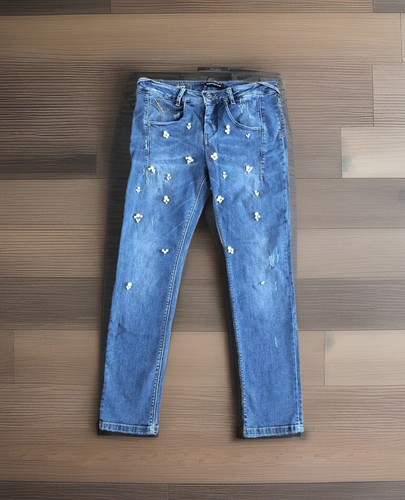 Jeans fornarina donna blu - fornarina,
