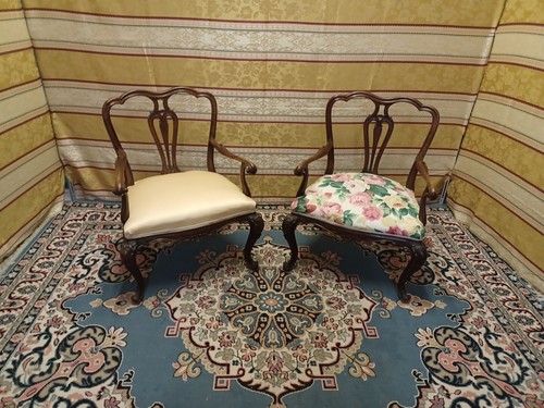 Coppia poltrone barocco - di,