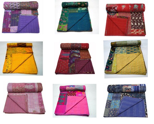 Trapunta indiana patchwork