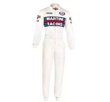 Tuta da corsa Go Kart Sparco Martini con sublimazione digitale