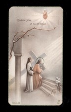 santino-holy card""ediz. FB*****  n.381 DOMINE JESU,UT TU ET TECUM