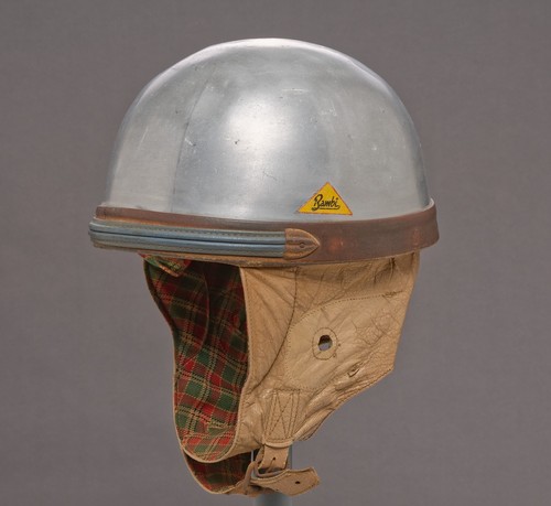 Casco mezza calotta vintage