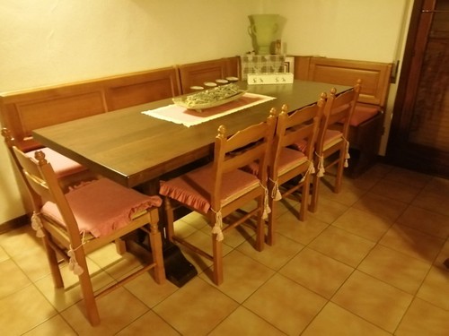 Tavolo legno antico per - in,