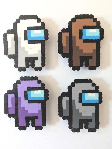 Magneti pixel art fatti mano - pixel, a