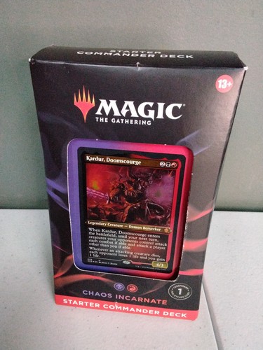 Starter commander deck chaos - starter,