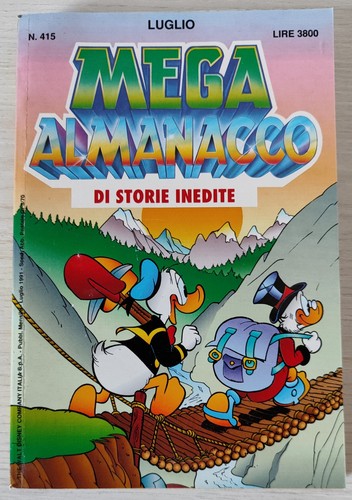 Mega almanacco topolino 415 - mega, n.415