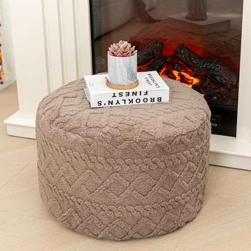 Poltrona pouf terra rotonda - pouf,