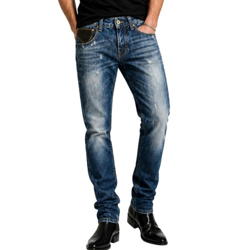 Jeans roy roger edmund - jeans, pelle