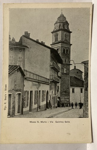 Cartolina mosso maria via - mosso,