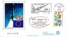 Spazio-ESA-Lancio Eutelsat II-F4 - Kourou 9/7/92