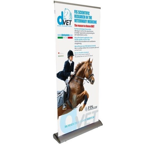 Roll porta banner - up, terra