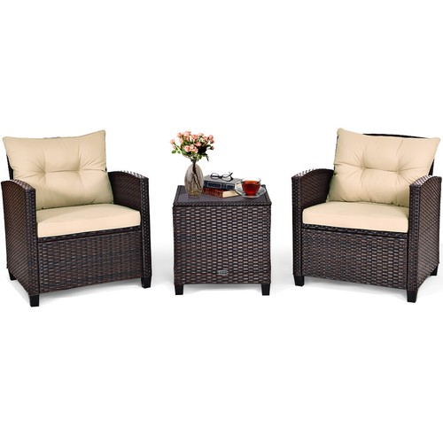 Set salotto polyrattan 3 - set,
