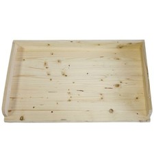 SPIANATOIA IN LEGNO NATURALE BORDI ASSE PASTA IMPASTARE TAGLIERE 9MM CON GRADINO