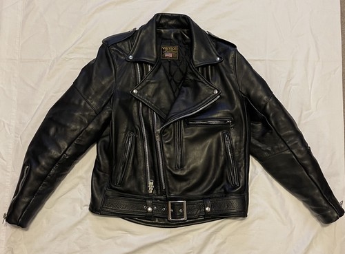 Giacca pelle vintage vanson - di,