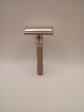 Rasoio di sicurezza uomo Gillette vintage U.S.A. Slim Regolabile 1-9 Codice K-2 1965