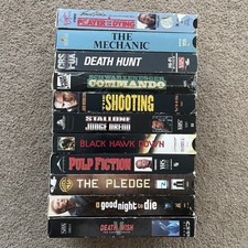Lot of 11 Vintage VHS Tape