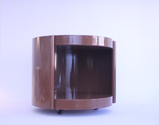 Amphora 65s | (34hx39d cm) Steel side table by Antonio Citterio for Maxalto