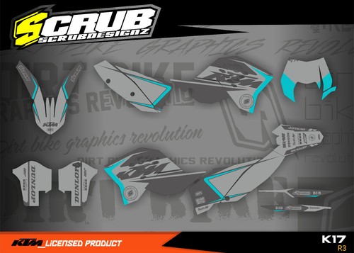 Adesivo ktm decoro exc 125 - ktm,