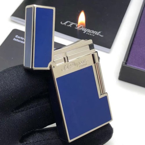 Blue silver dupont lighter - blue&silver,
