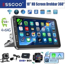 4+64GB Android 15 Carplay DAB+