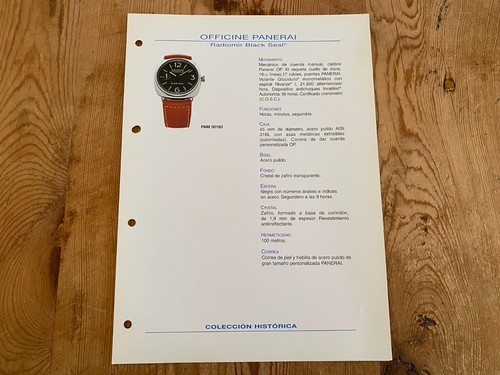 Officine panerai ficha - -,