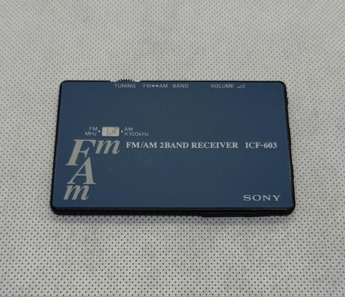 Sony icf 603 2 bande - icf-603, fm
