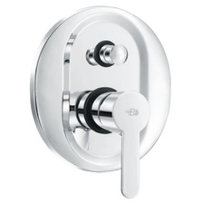 Iole Series Chrome Brass