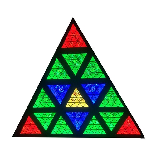 Lampada triangolo retrò - triangolo, led