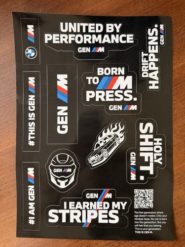 Set adesivi sticker - adesivi/sticker, bmw