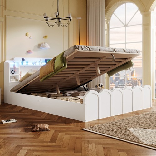 Letto legno 140x200cm - letto,