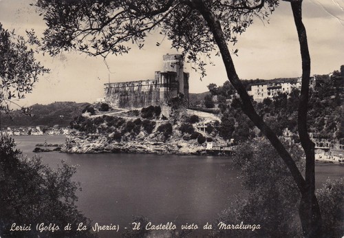Lerici castello visto - lerici-il,