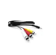 NUOVO CAVO CAVO AV AUDIO VIDEO TV PER LETTORE MP3 CREATIVE ZEN X-FI X FI XFI