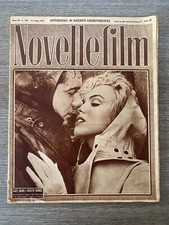 RIVISTA NOVELLE FILM  1953,Cover NIAGARA Marilyn Monroe,Toto' GUNGA DIN C.Grant