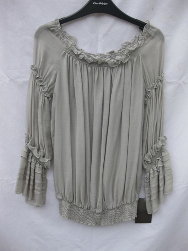 Camicia contadina seta - camicia,