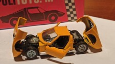 Modellino Politoys-M Lamborghini Miura gialla con scatola