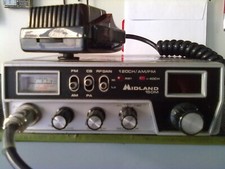 Radio Trasmittente Baracchino CB Midland 150M 120CH/AM/FM FUNZIONANTE