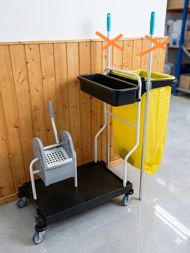 Carrello pulizie professionale - carrello,