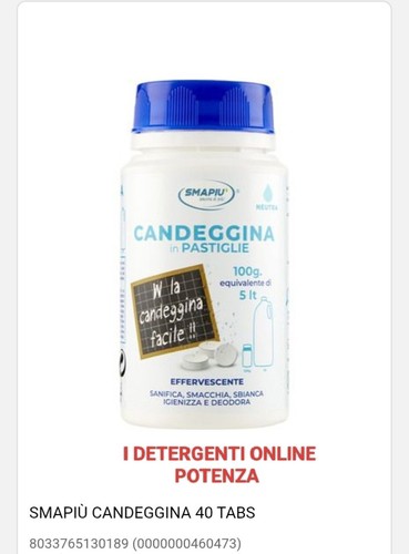 Smapiu candeggina neutra - smapiu’,