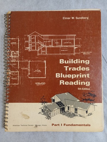 1972 building trades blueprint - 1972,