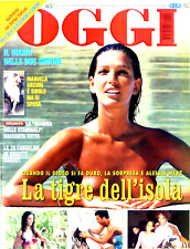 " OGGI N° 42/ 13 OTT. 2004- LA SORPRESA E 'ALESSIA MERZ : LA TIGRE DELL'ISOLA -