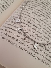 Collana tennis con scritta